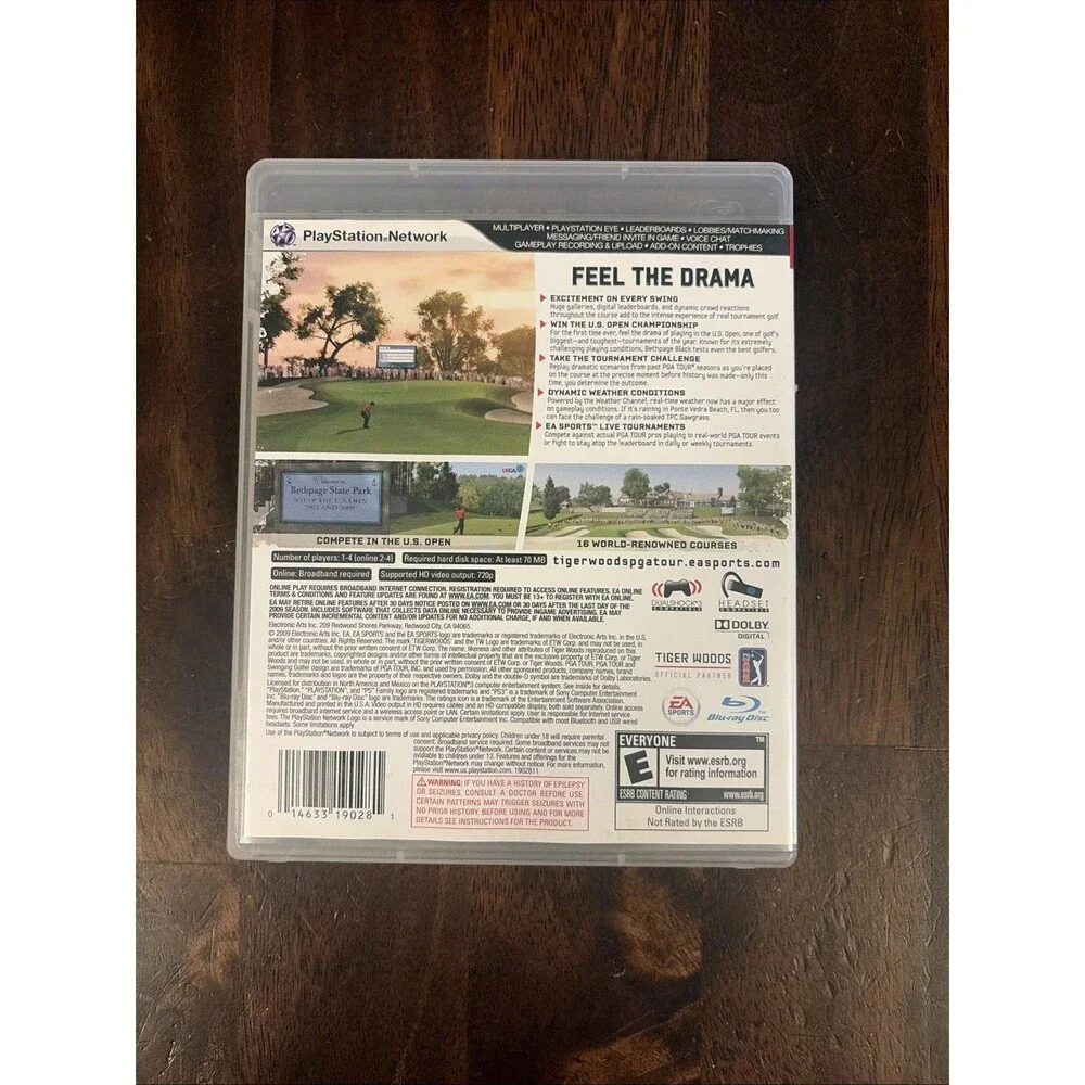 Tiger Woods PGA Tour 10 PS3 (PlayStation 3) Complete
